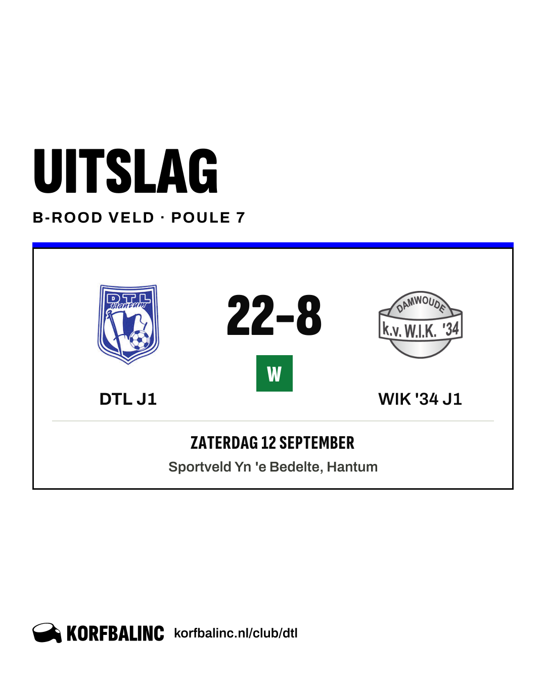 DTL J1 - WIK '34 J1