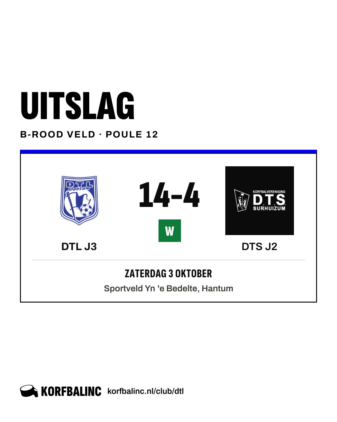 DTL J3 - DTS J2