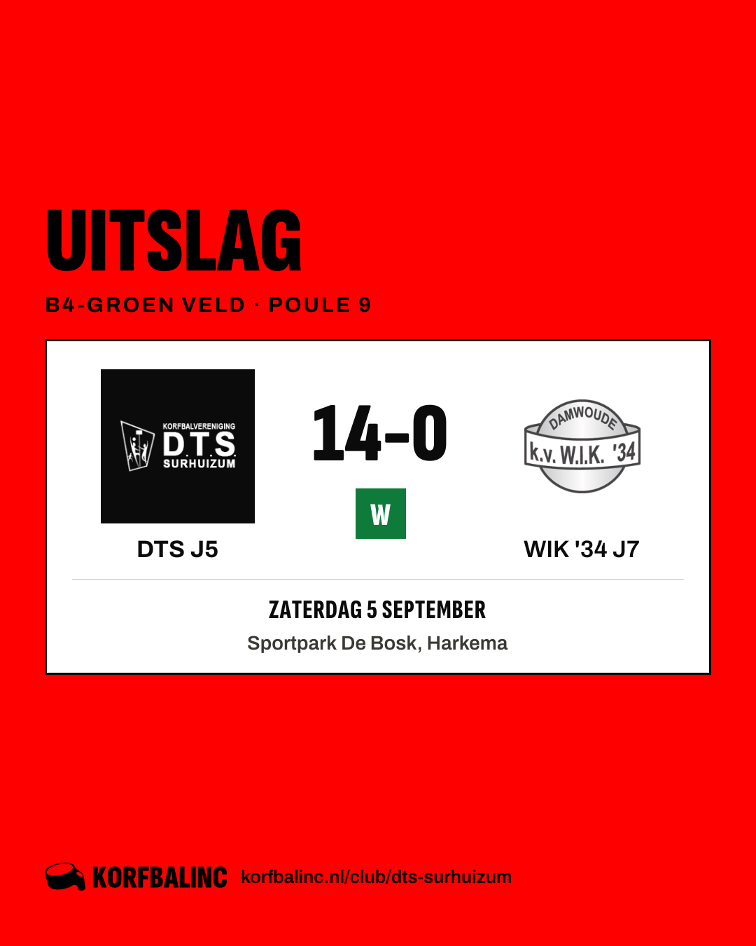 DTS J5 - WIK '34 J7