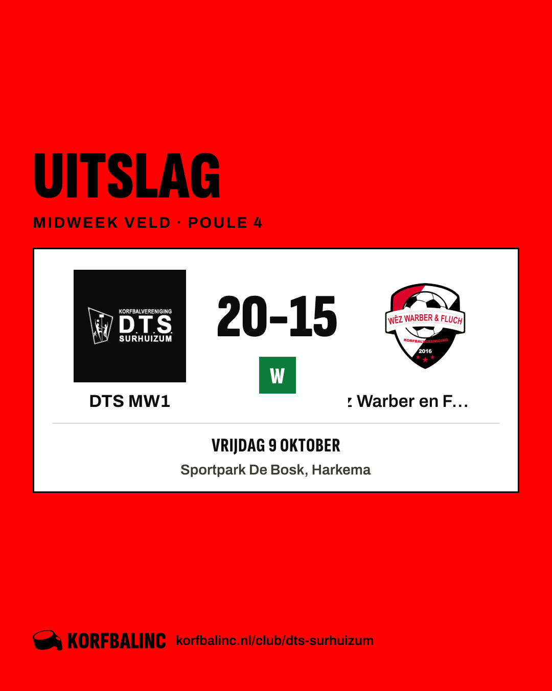 DTS MW1 - Wêz Warber en Fluch MW1
