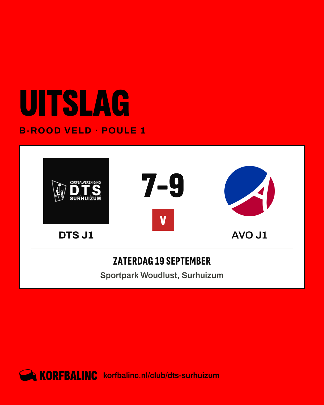 DTS J1 - AVO J1