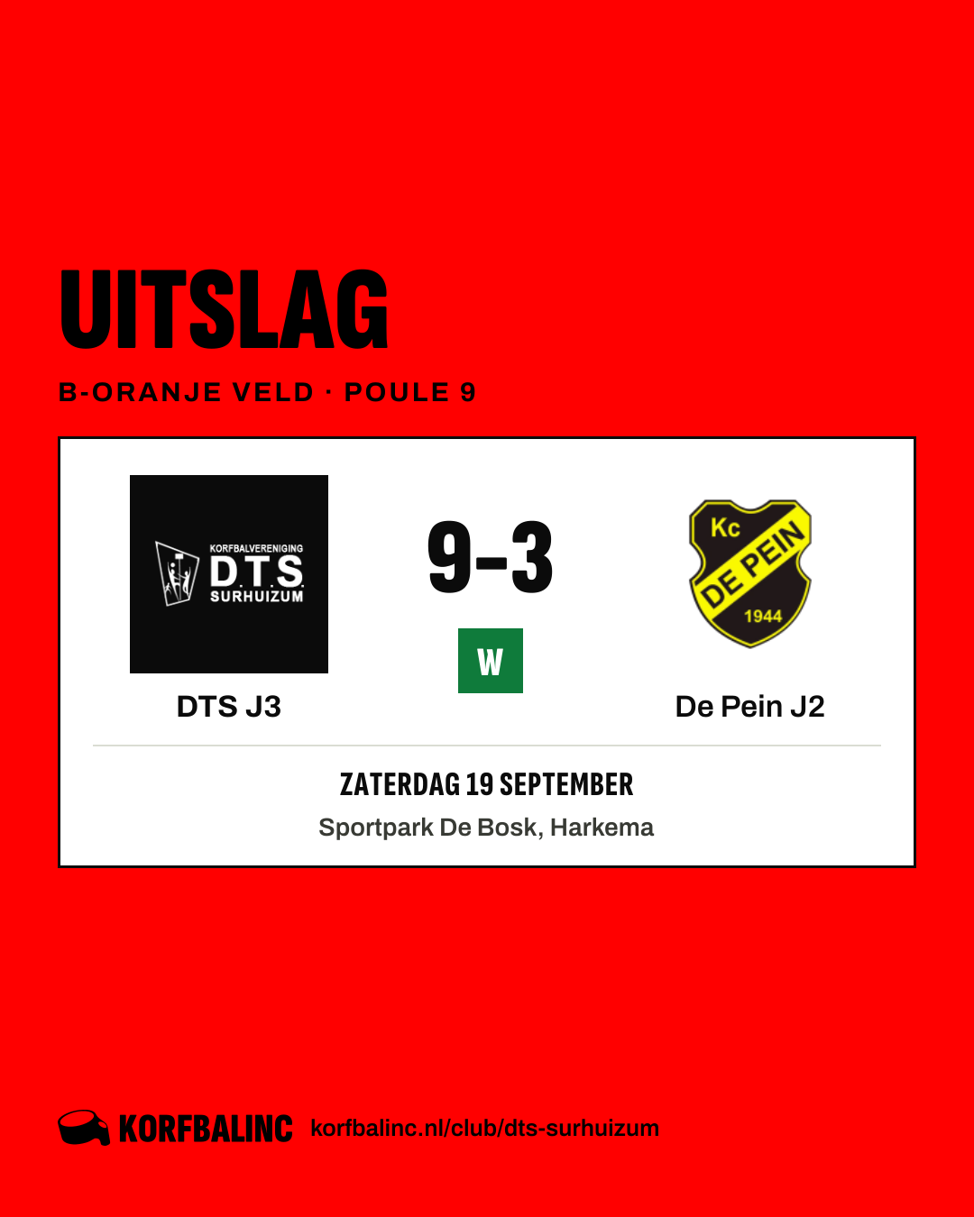 DTS J3 - De Pein J2