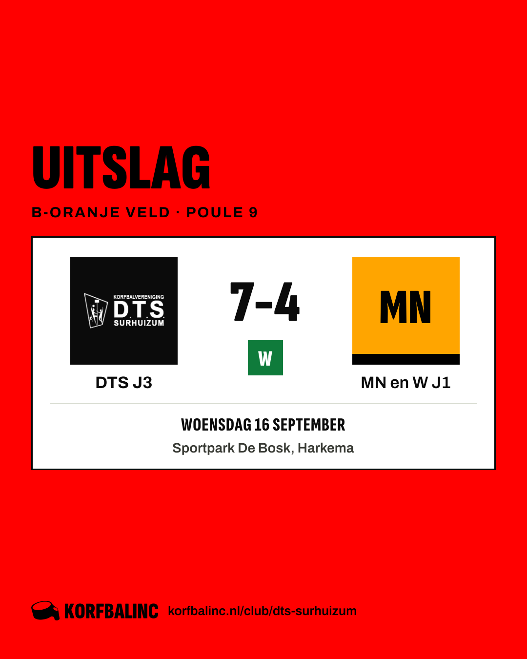 DTS J3 - MN en W J1