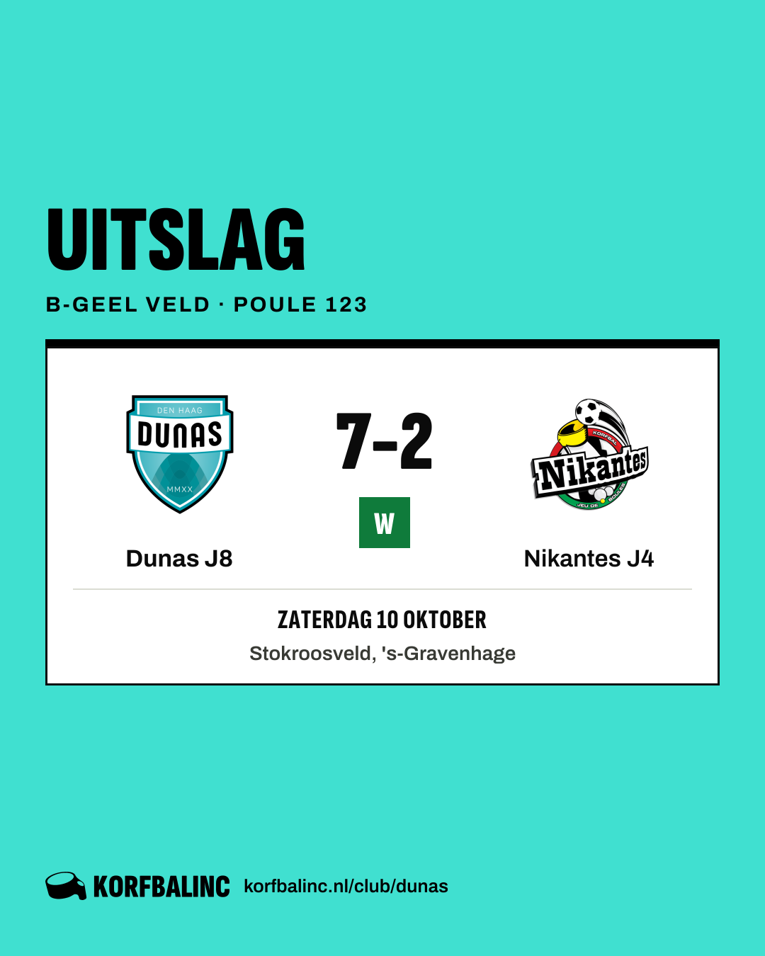 Dunas J8 - Nikantes J4