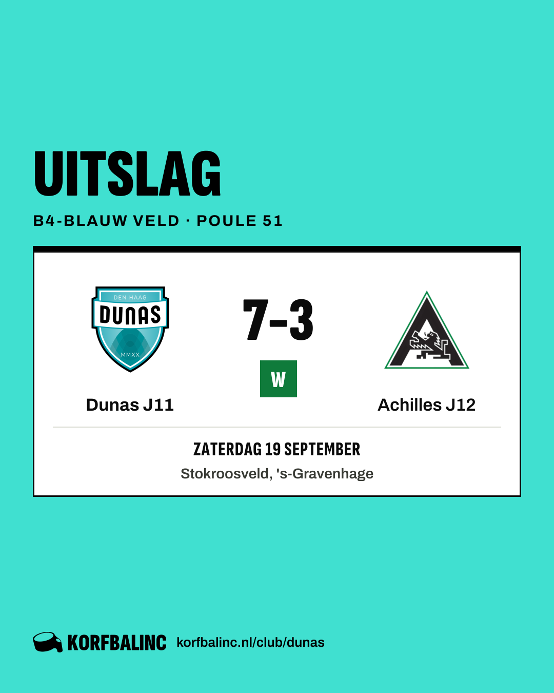 Dunas J11 - Achilles J12