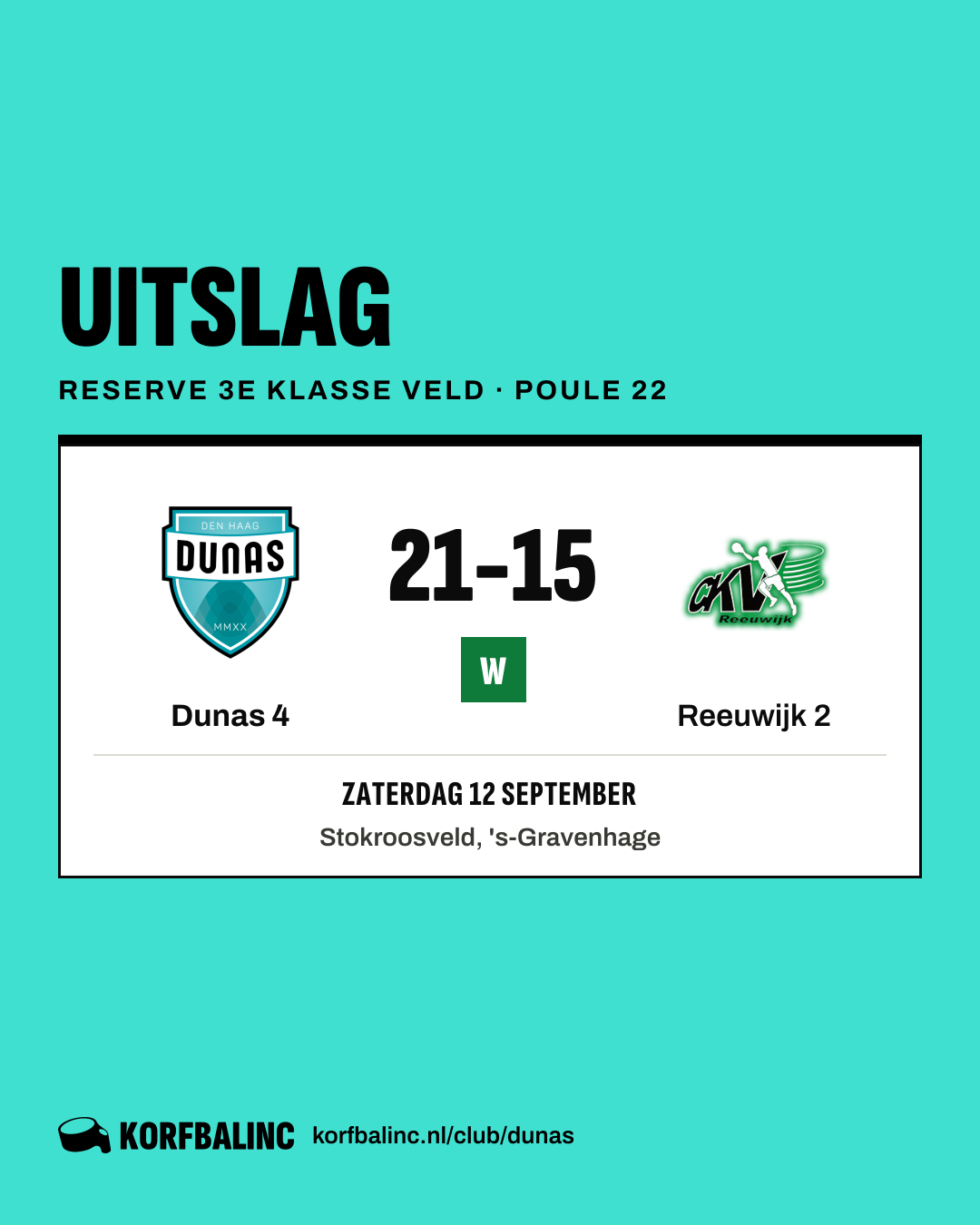Dunas 4 - Reeuwijk 2