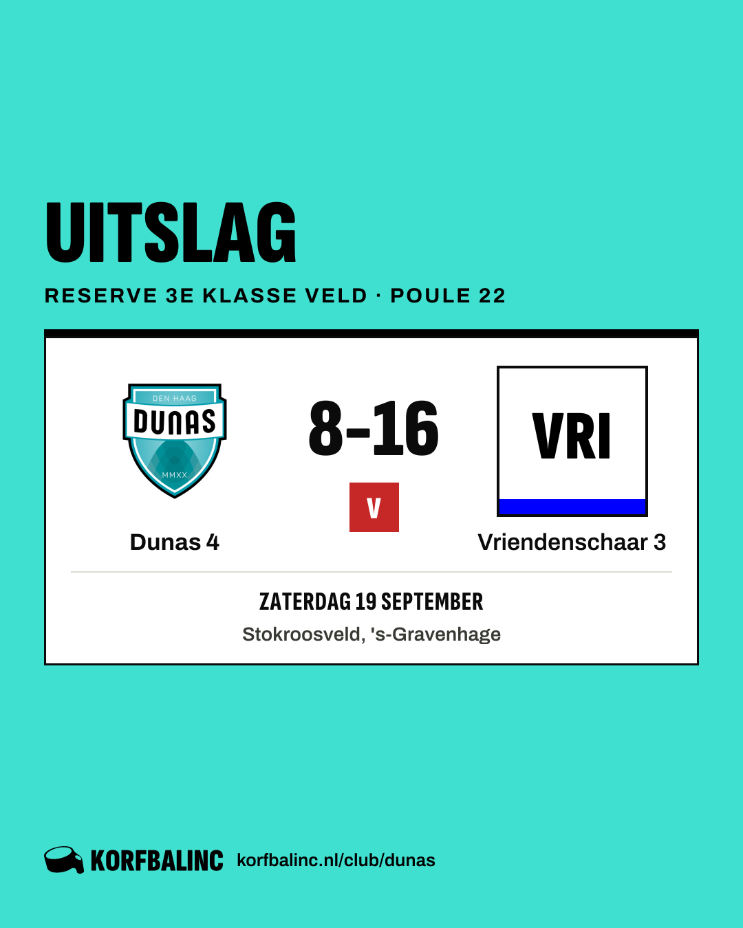 Dunas 4 - Vriendenschaar 3