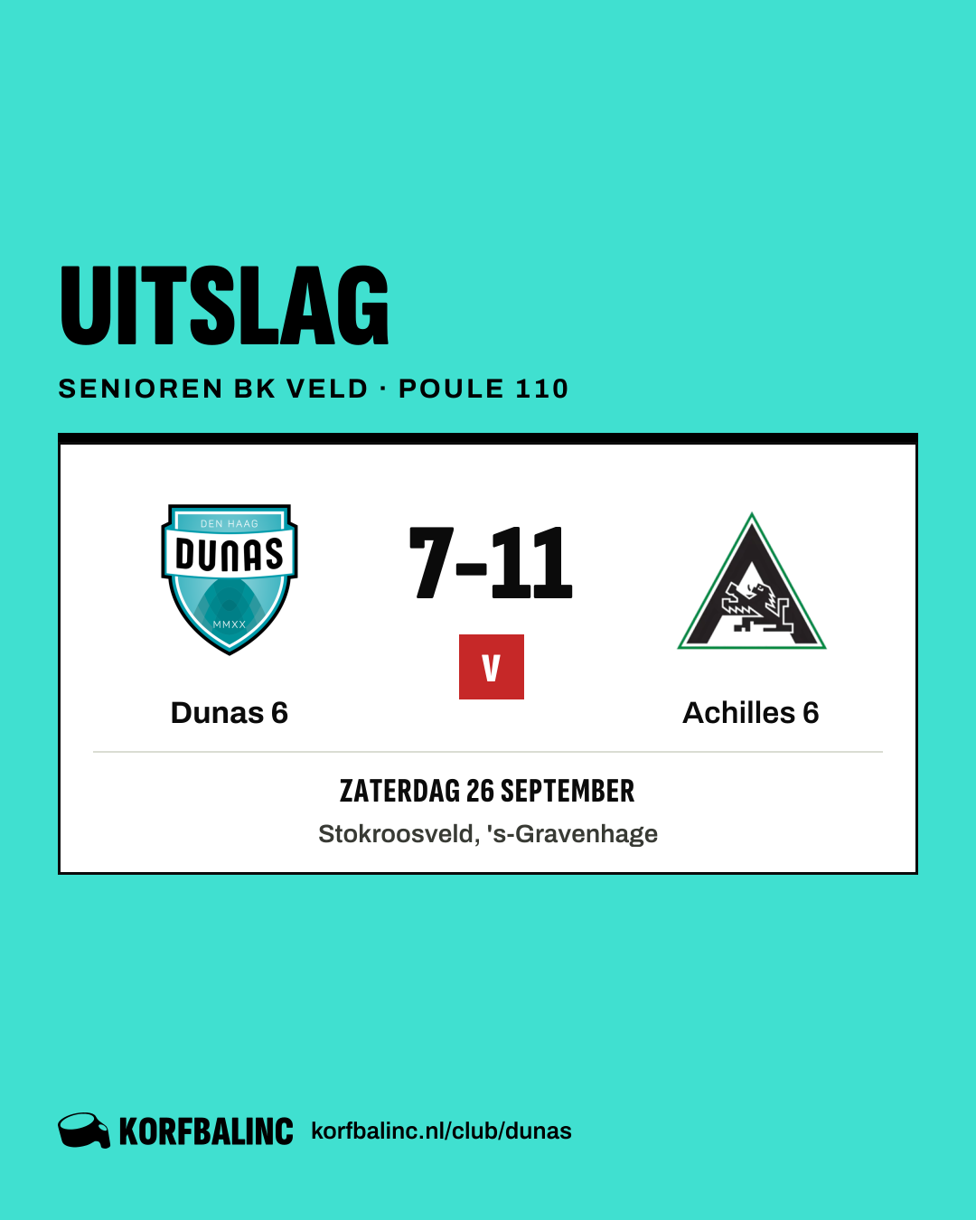Dunas 6 - Achilles 6