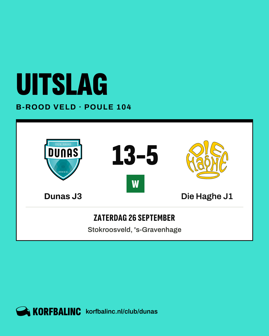 Dunas J3 - Die Haghe J1