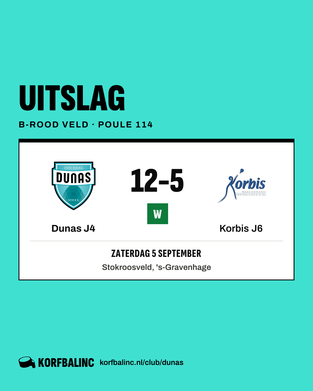 Dunas J4 - Korbis J6