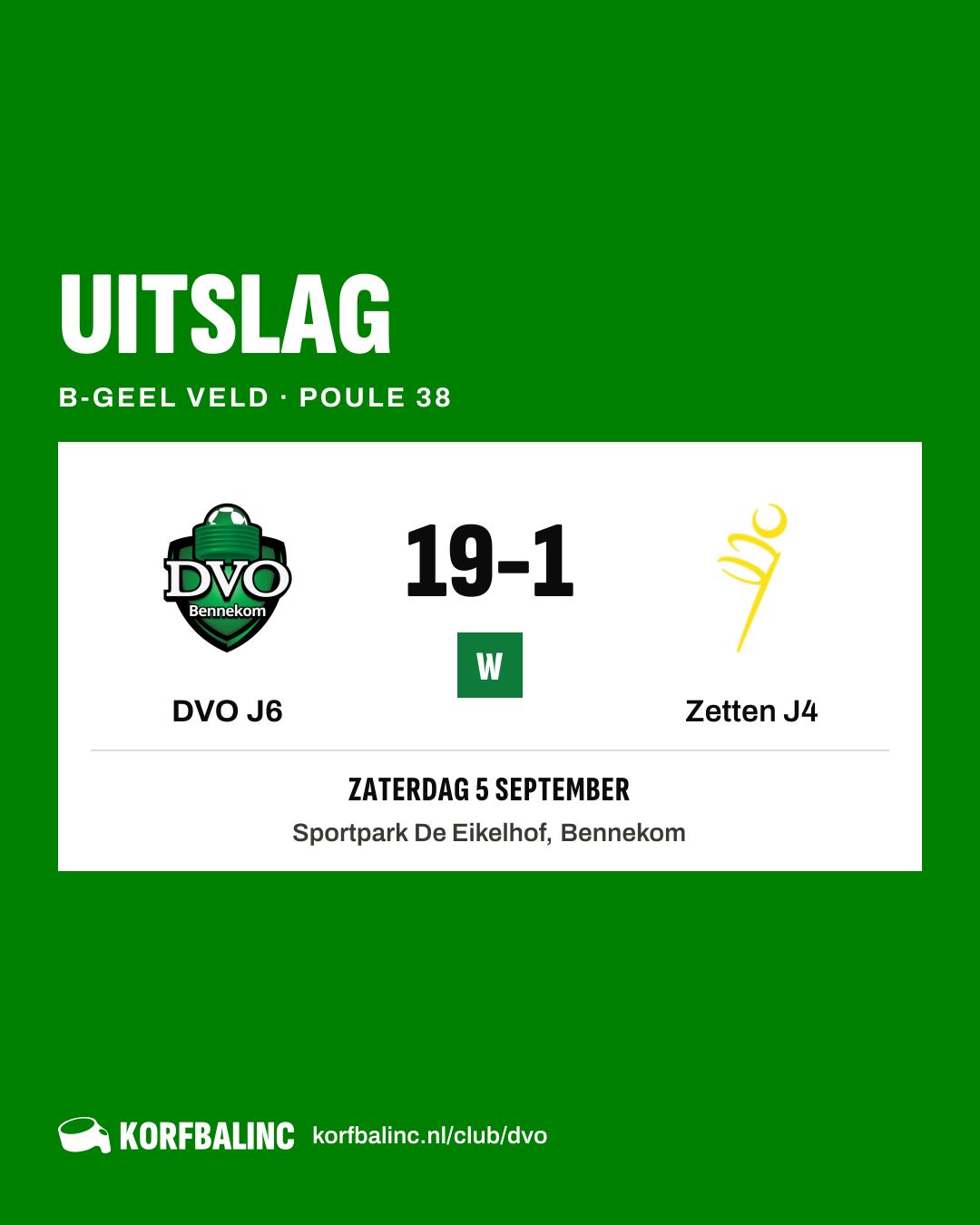 DVO J6 - Zetten J4