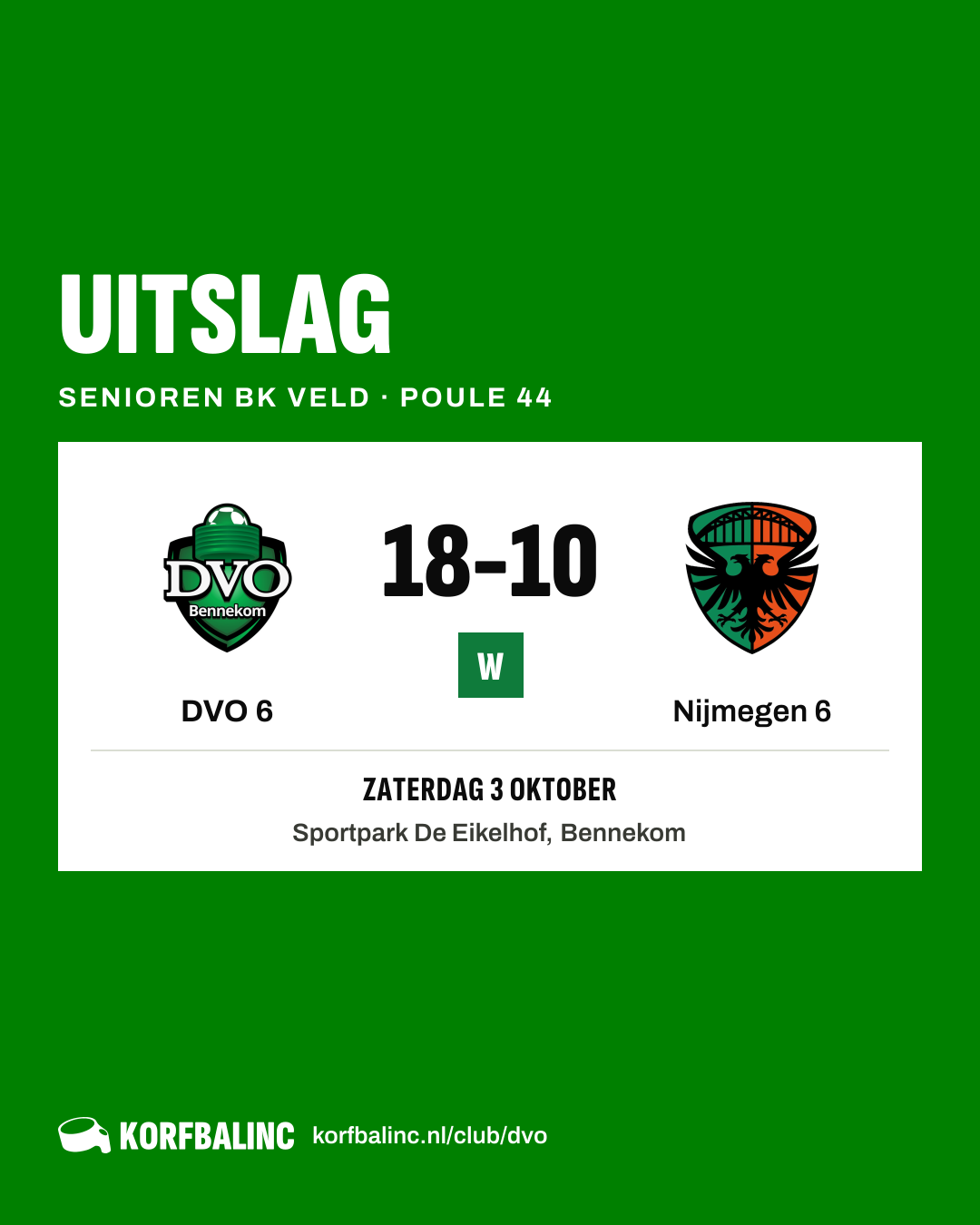 DVO 6 - Nijmegen 6