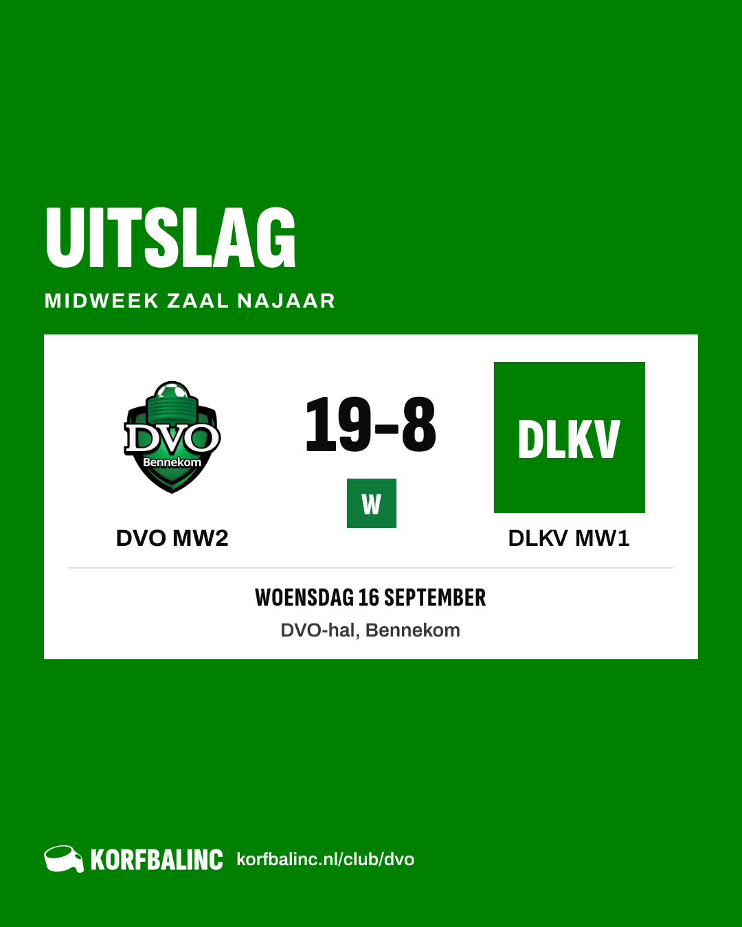 DVO MW2 - DLKV MW1