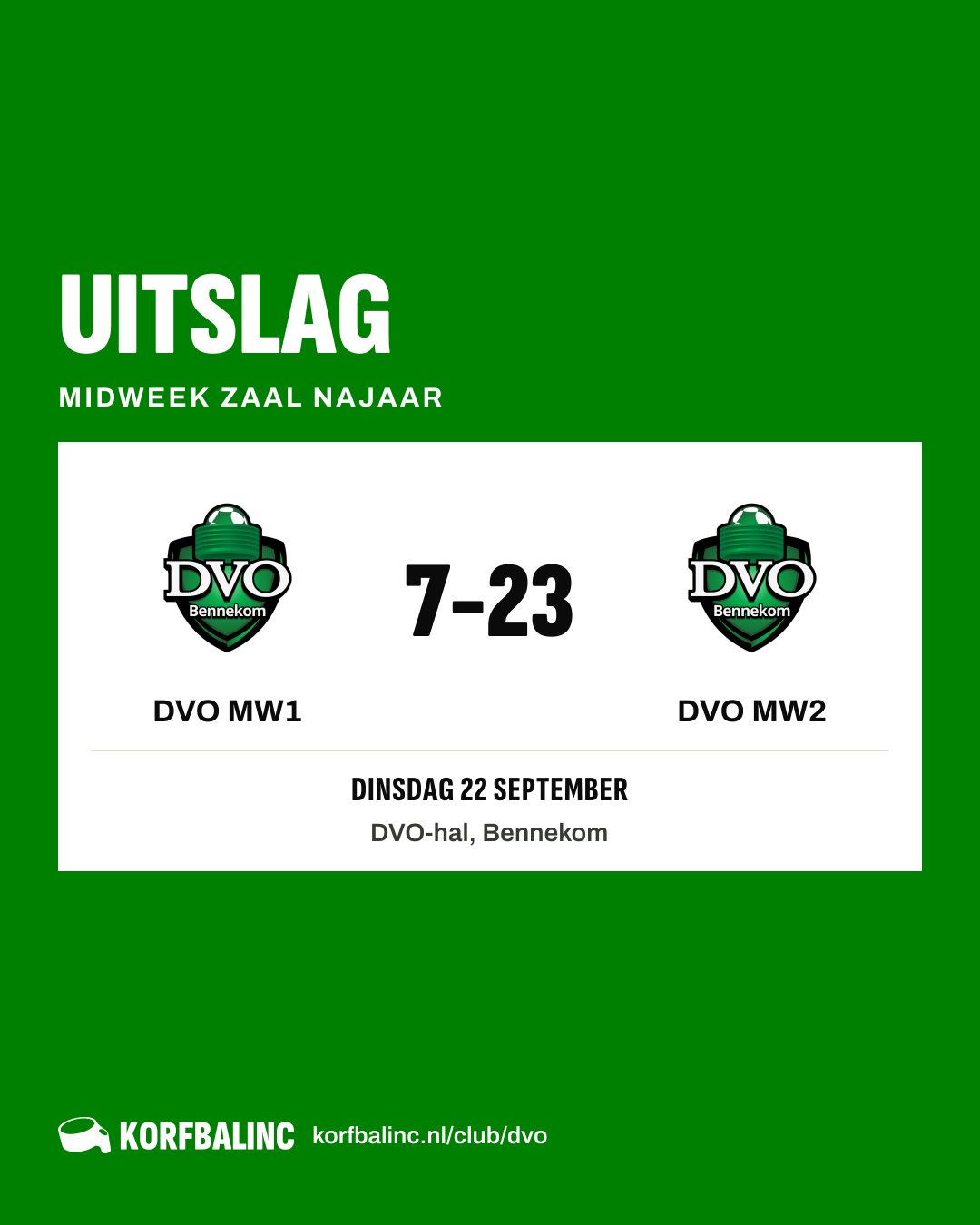 DVO MW1 - DVO MW2