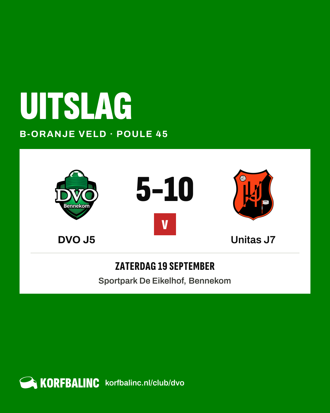 DVO J5 - Unitas J7