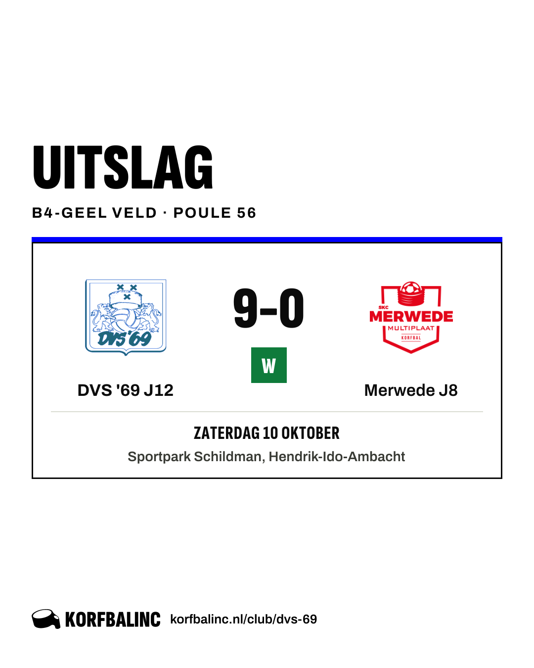 DVS '69 J12 - Merwede J8
