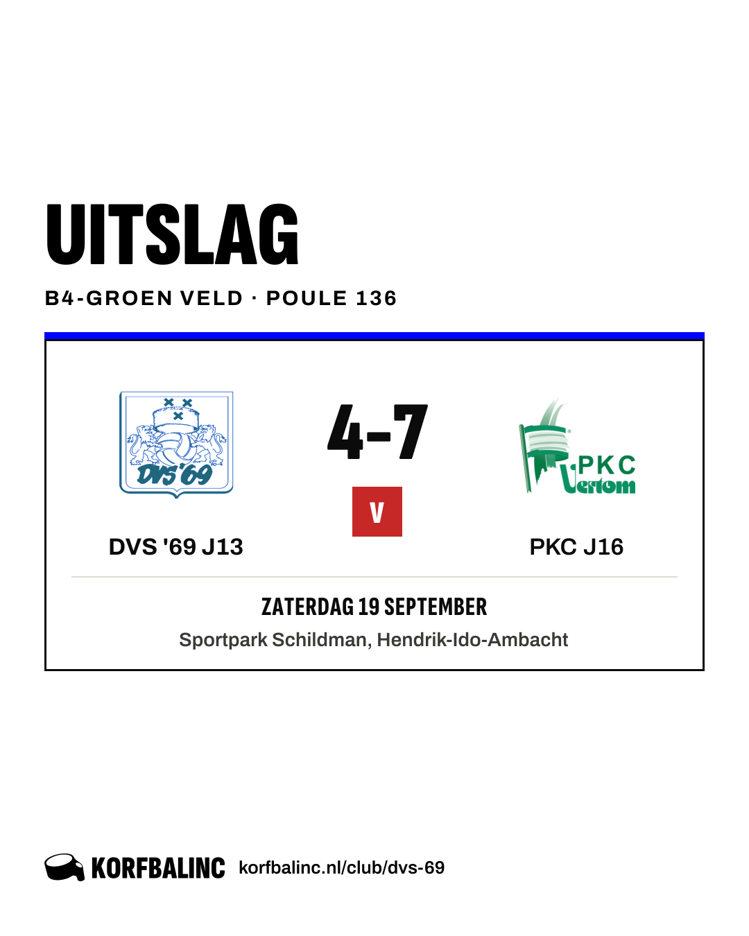 DVS '69 J13 - PKC J16
