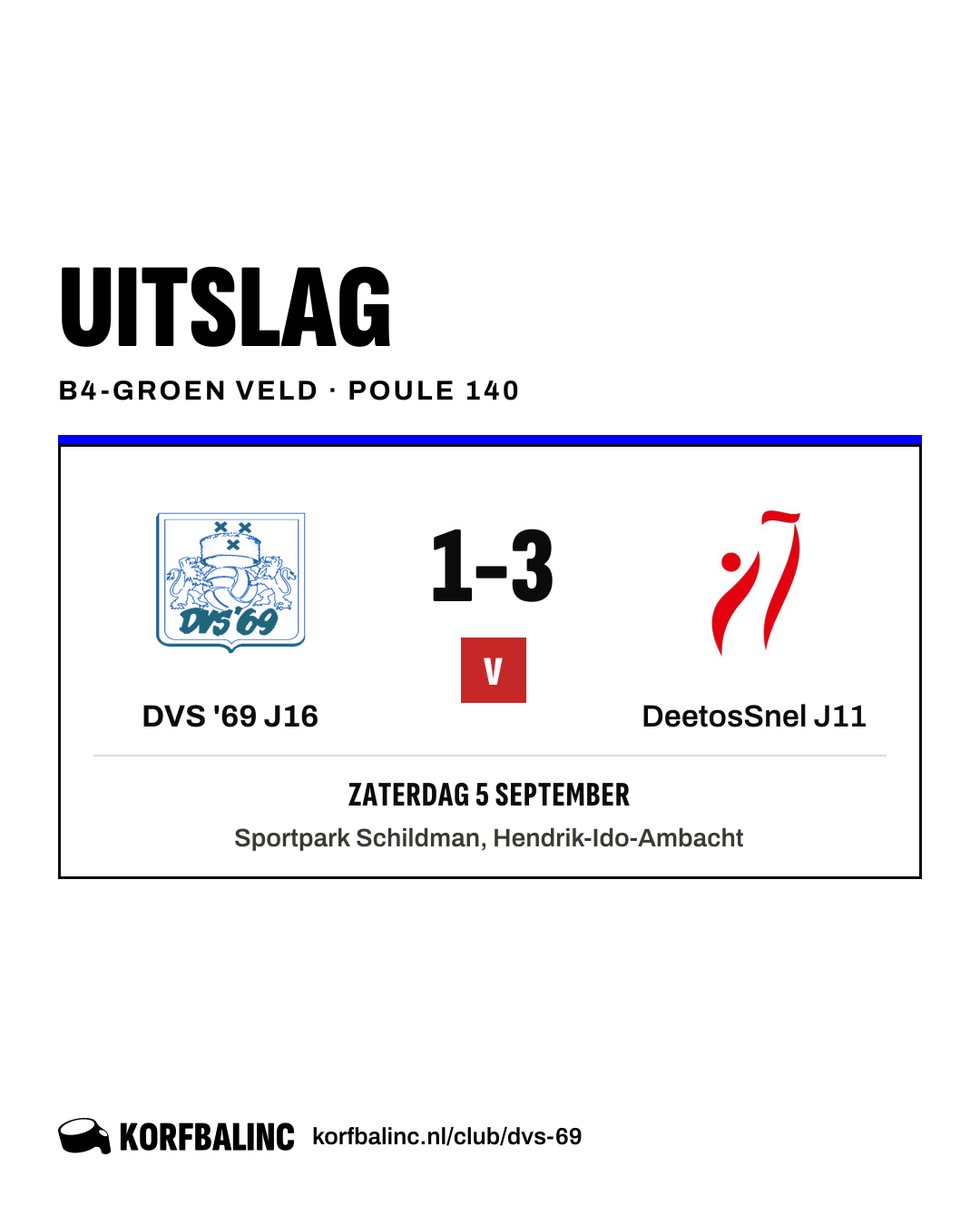 DVS '69 J16 - DeetosSnel J11