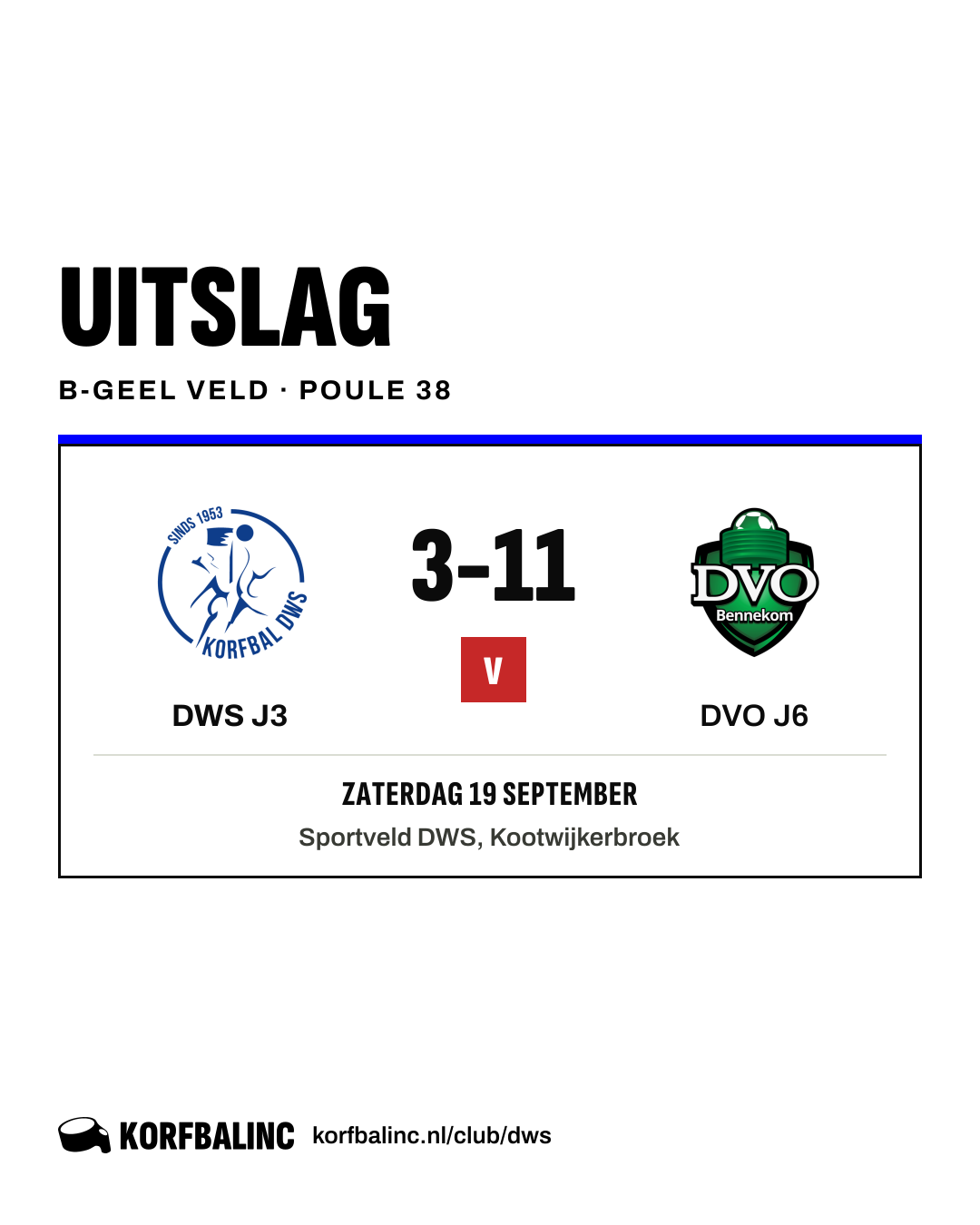 DWS J3 - DVO J6