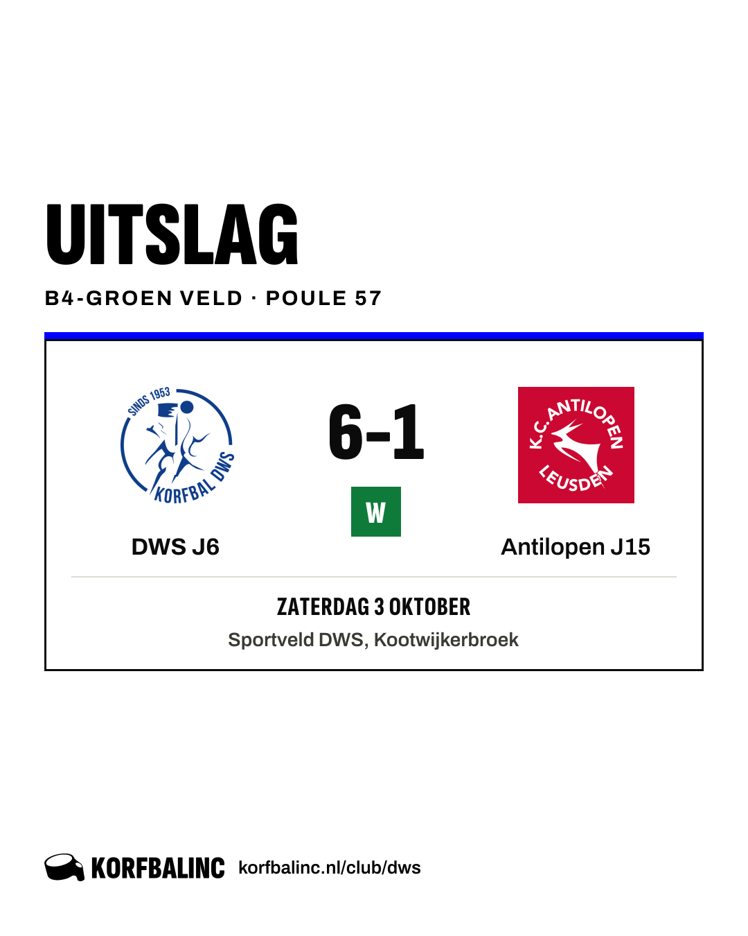 DWS J6 - Antilopen J15
