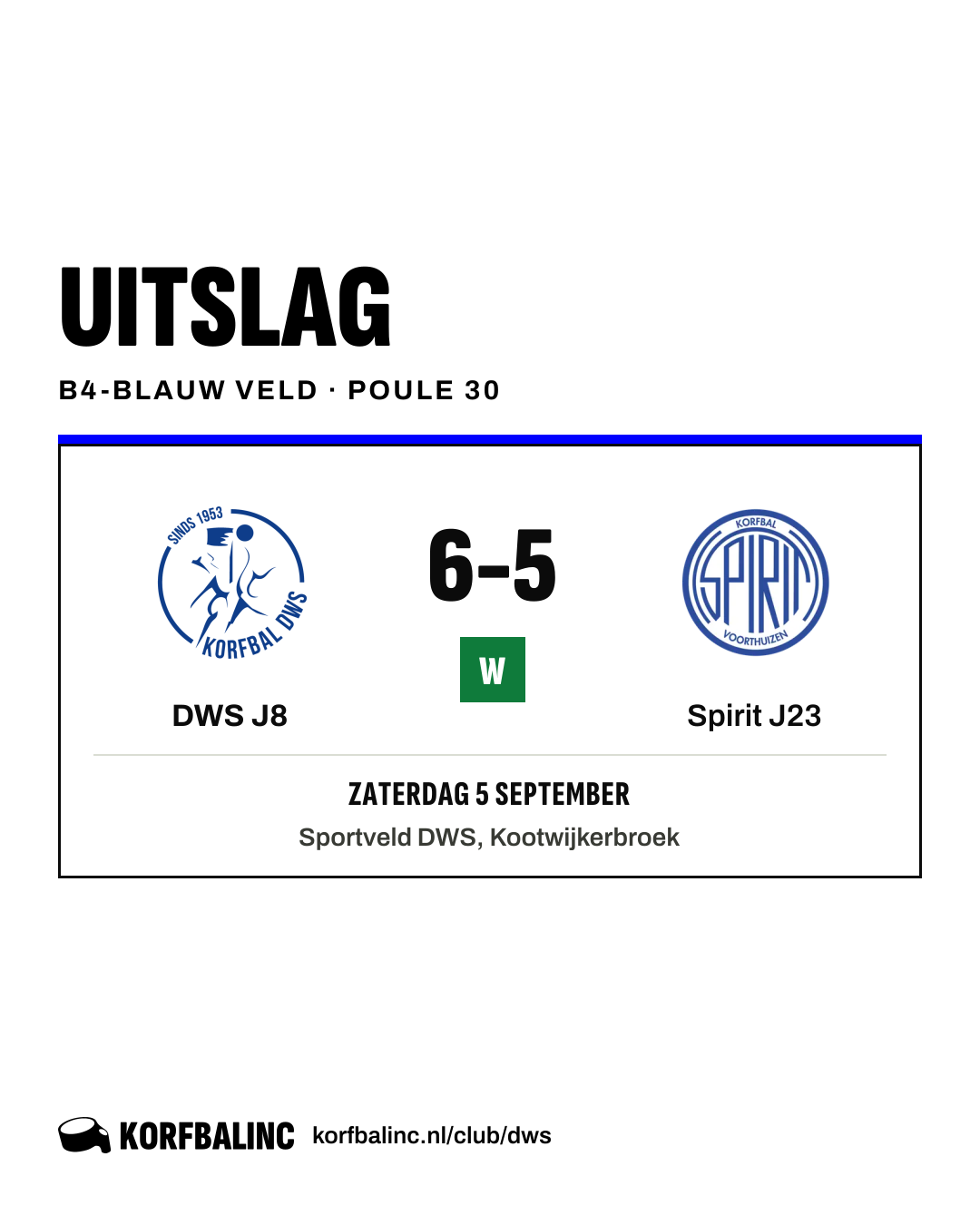 DWS J8 - Spirit J23