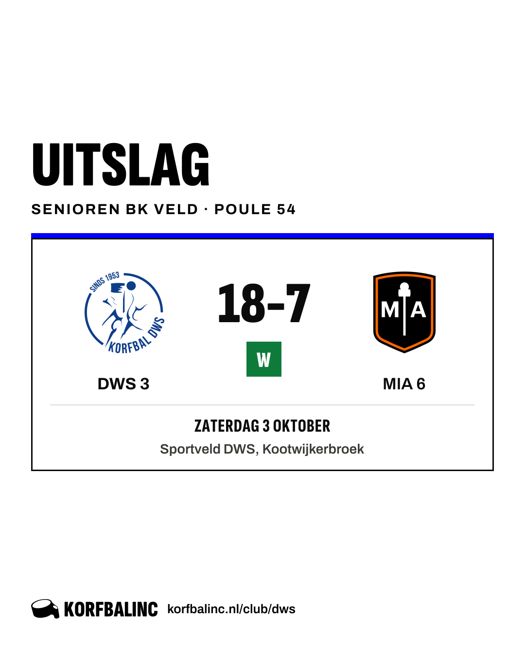 DWS 3 - MIA 6