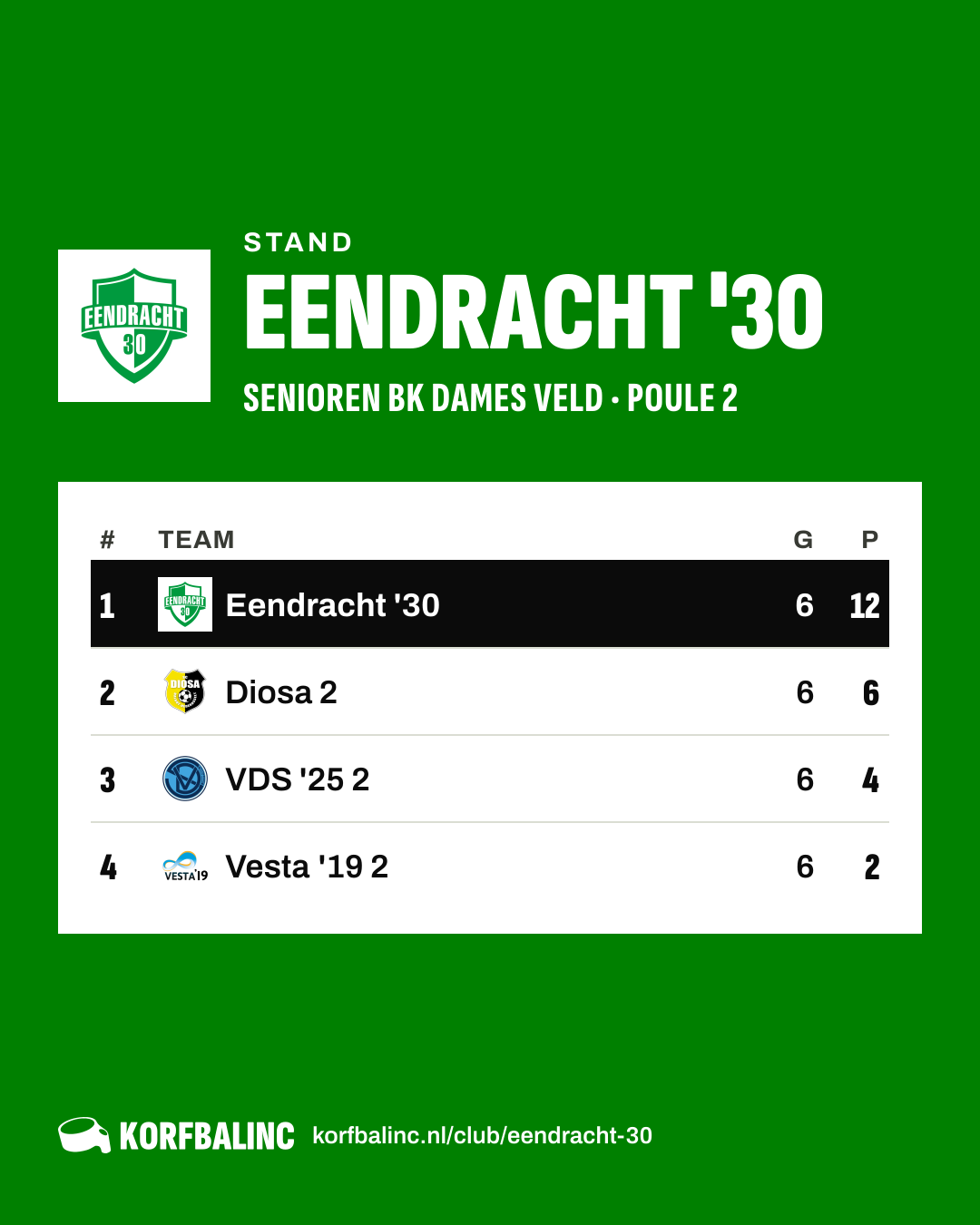 Stand Eendracht '30