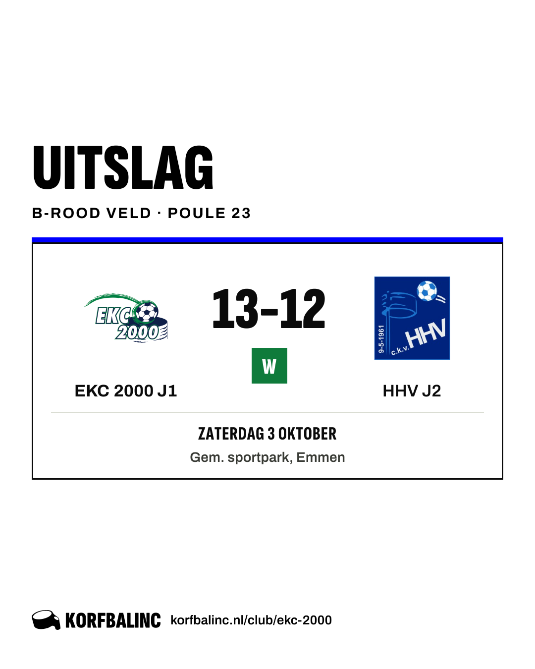 EKC 2000 J1 - HHV J2