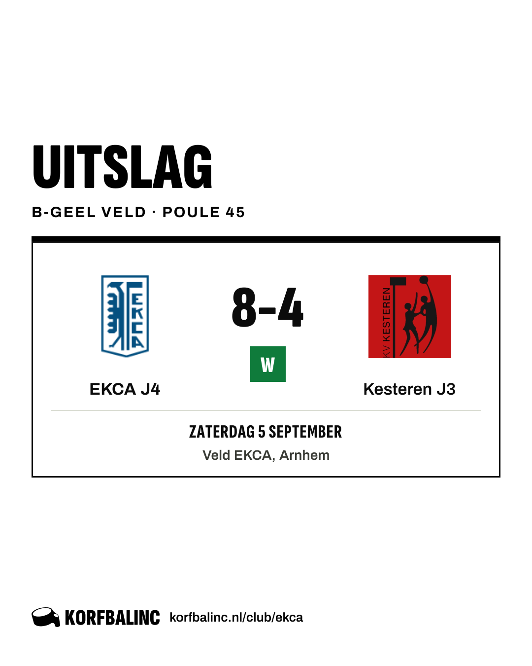 EKCA J4 - Kesteren J3