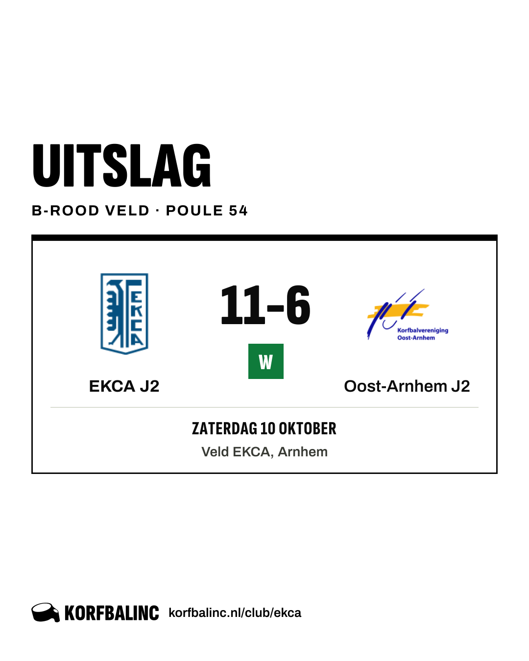 EKCA J2 - Oost-Arnhem J2