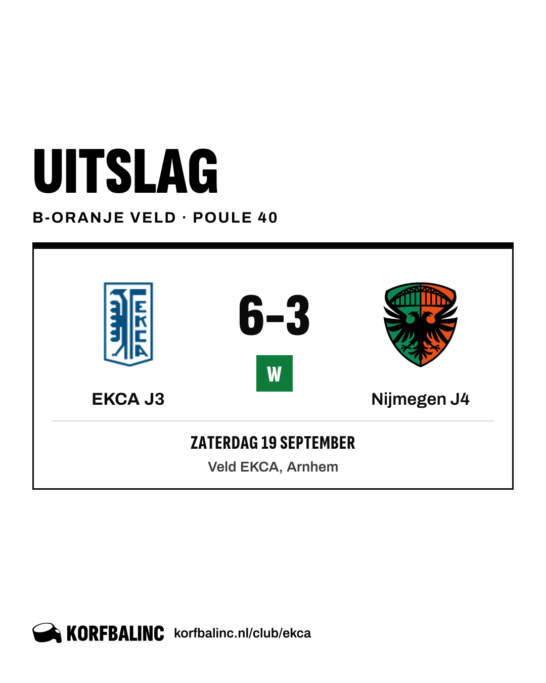 EKCA J3 - Nijmegen J4