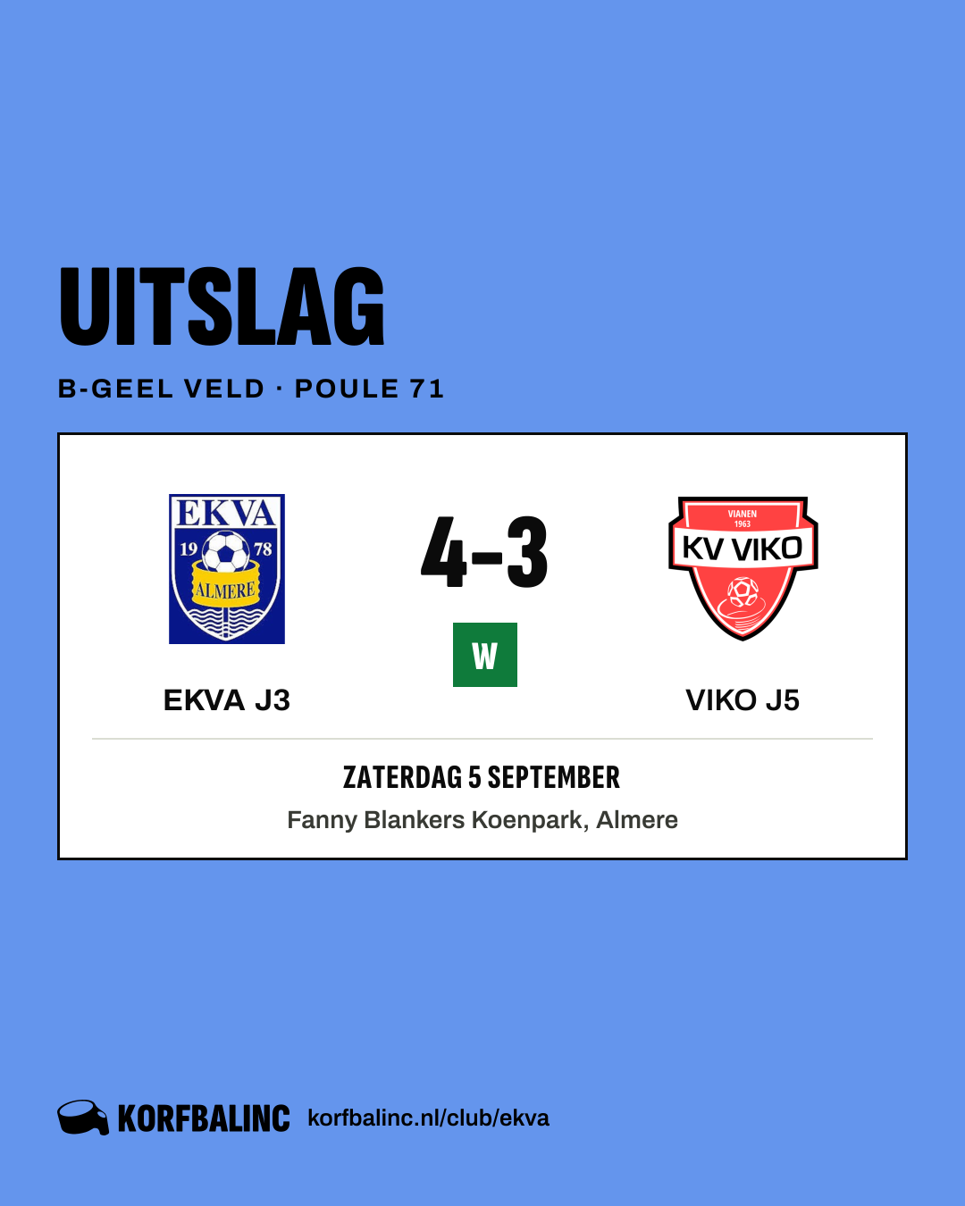 EKVA J3 - VIKO J5