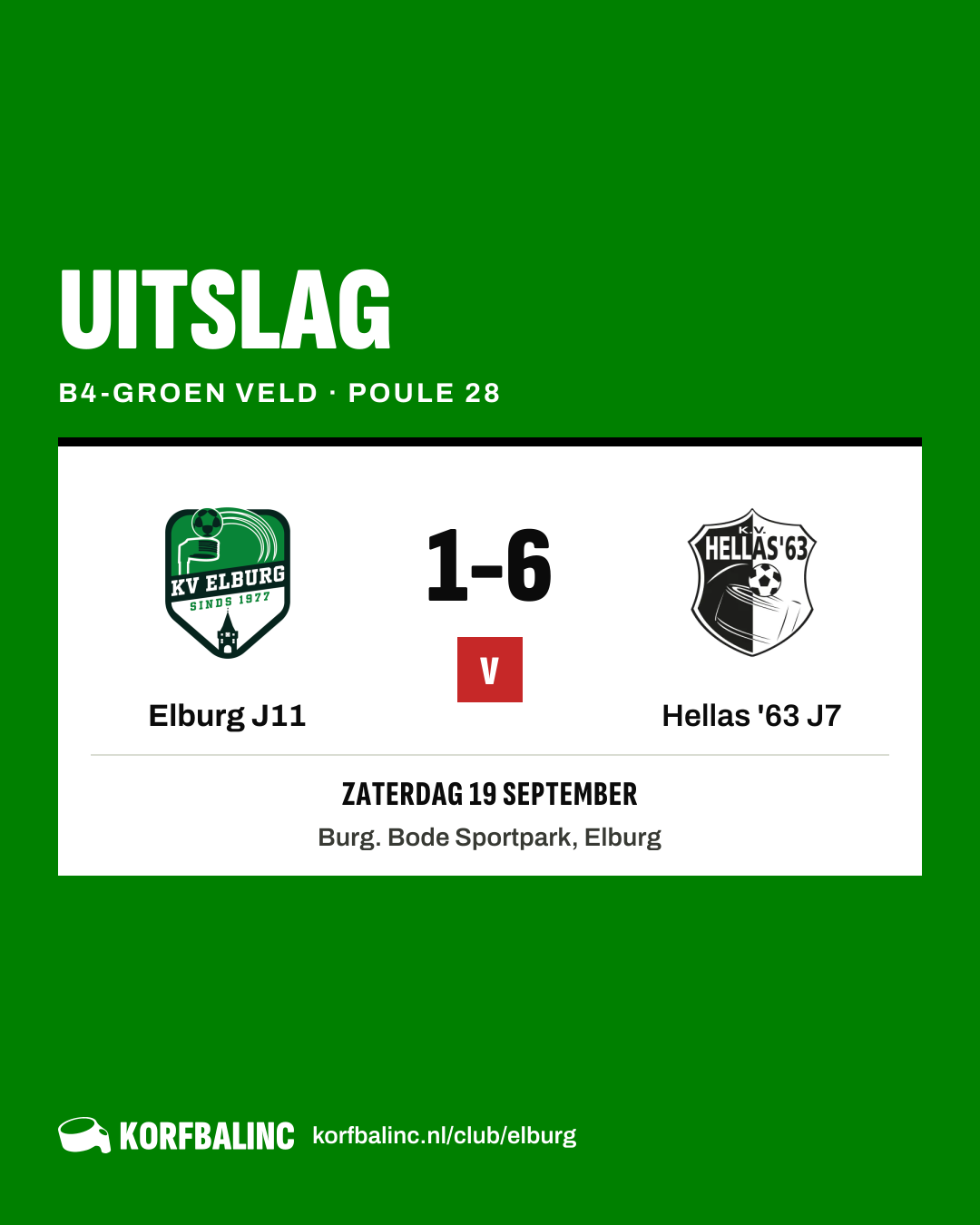 Elburg J11 - Hellas '63 J7