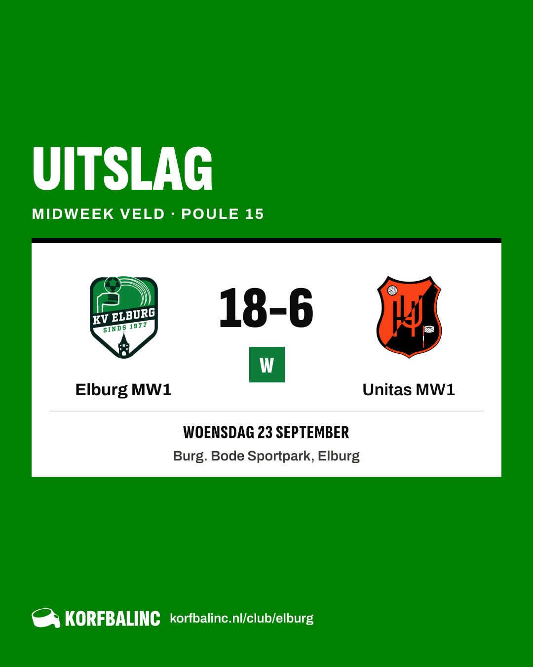 Elburg MW1 - Unitas MW1