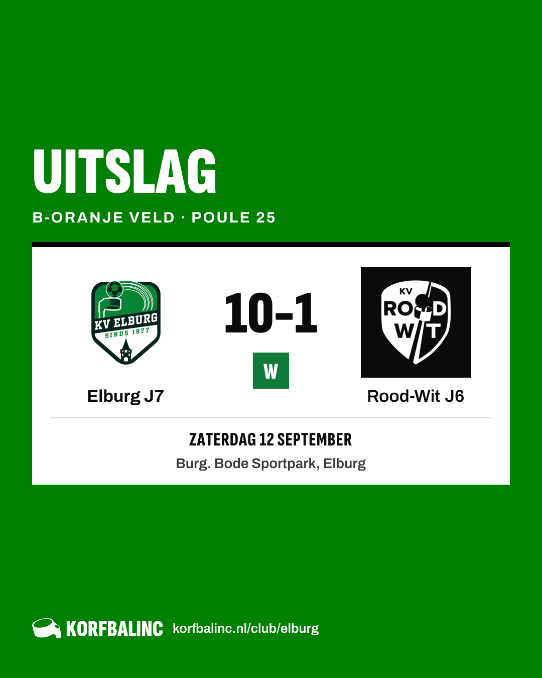Elburg J7 - Rood-Wit J6