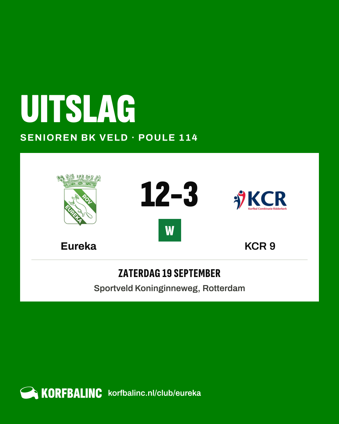 Eureka - KCR 9