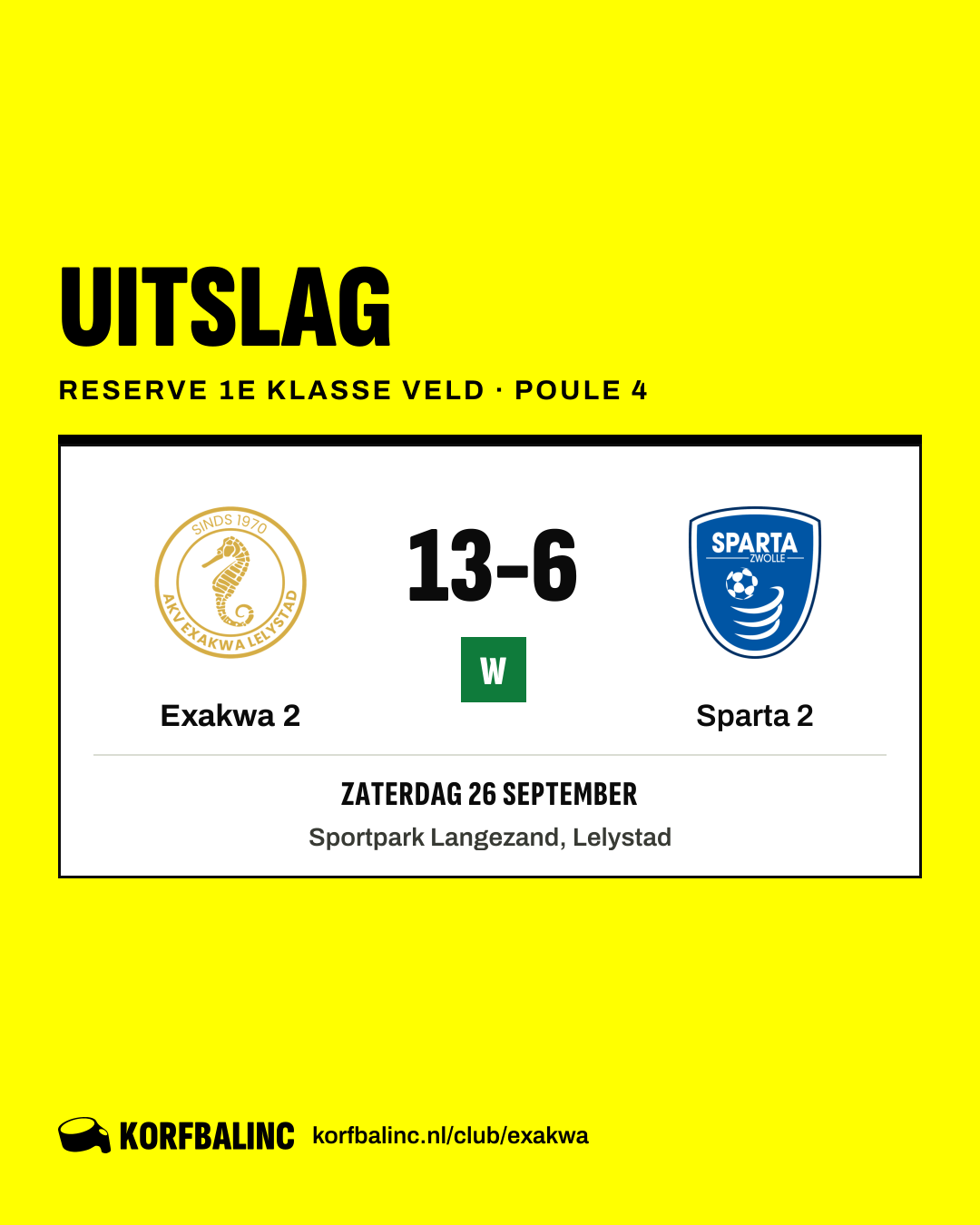 Exakwa 2 - Sparta 2