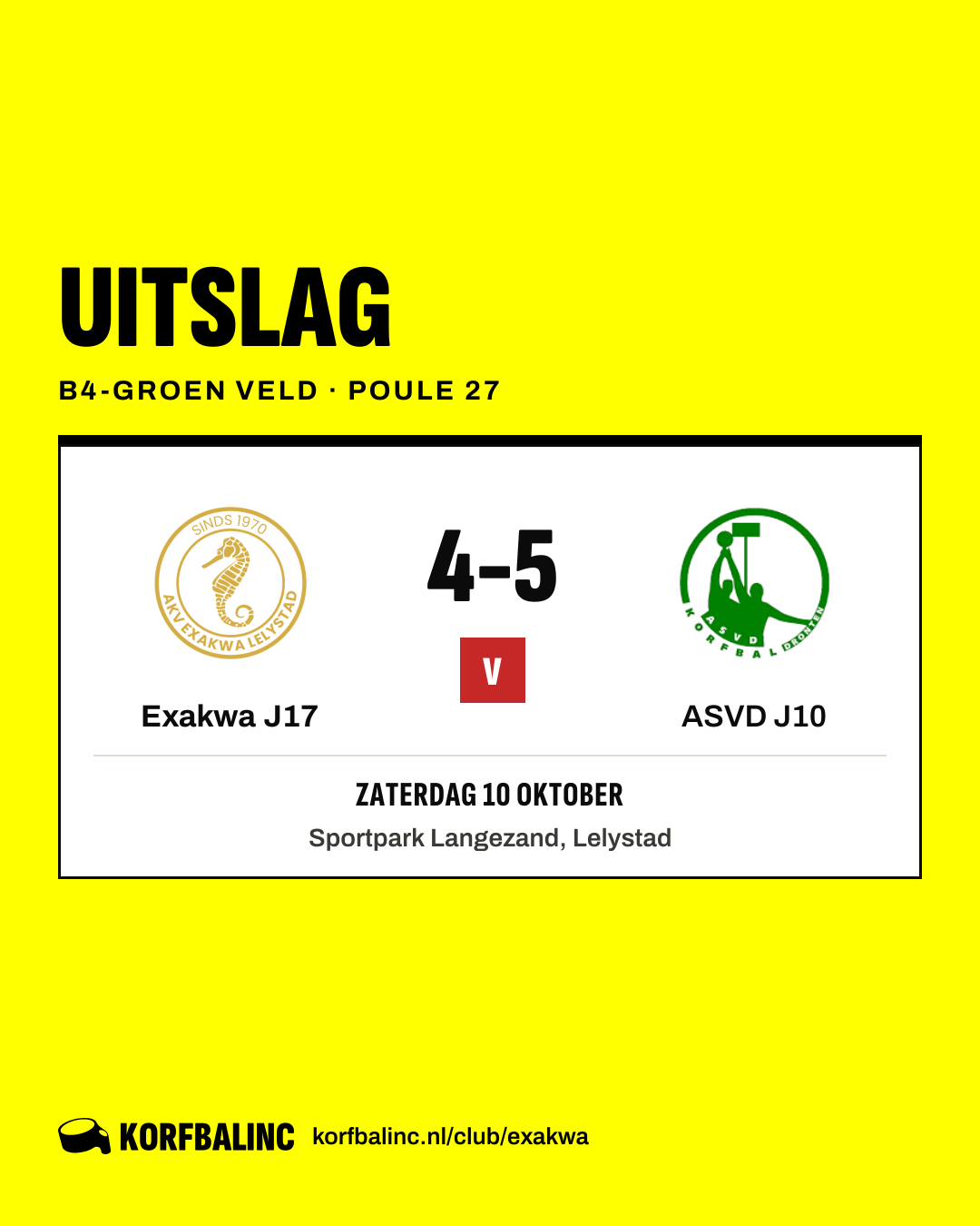 Exakwa J17 - ASVD J10