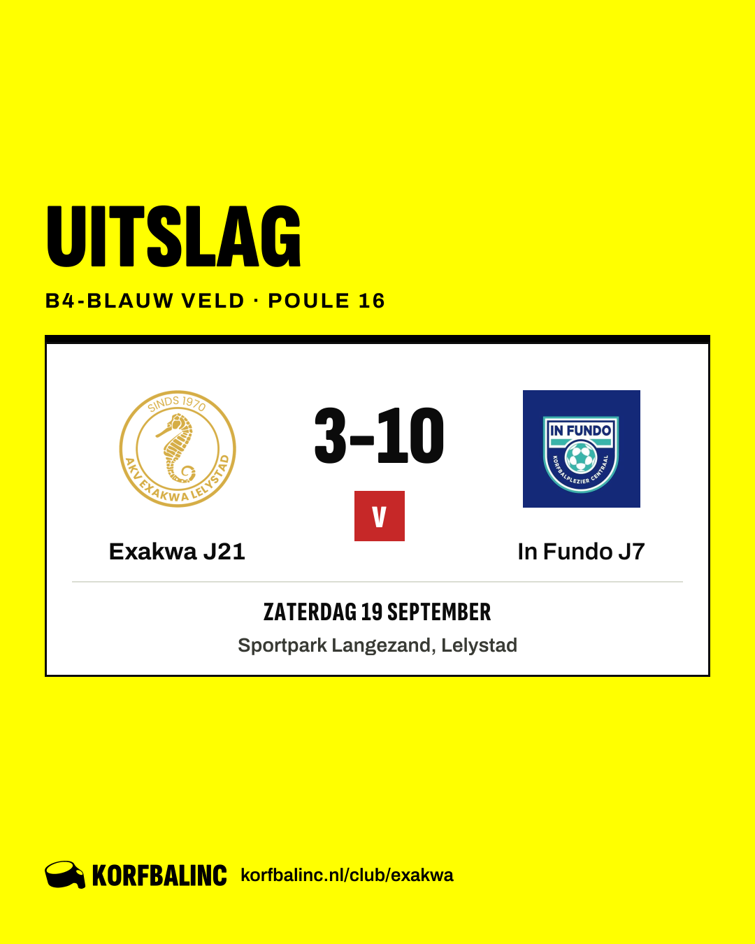 Exakwa J21 - In Fundo J7