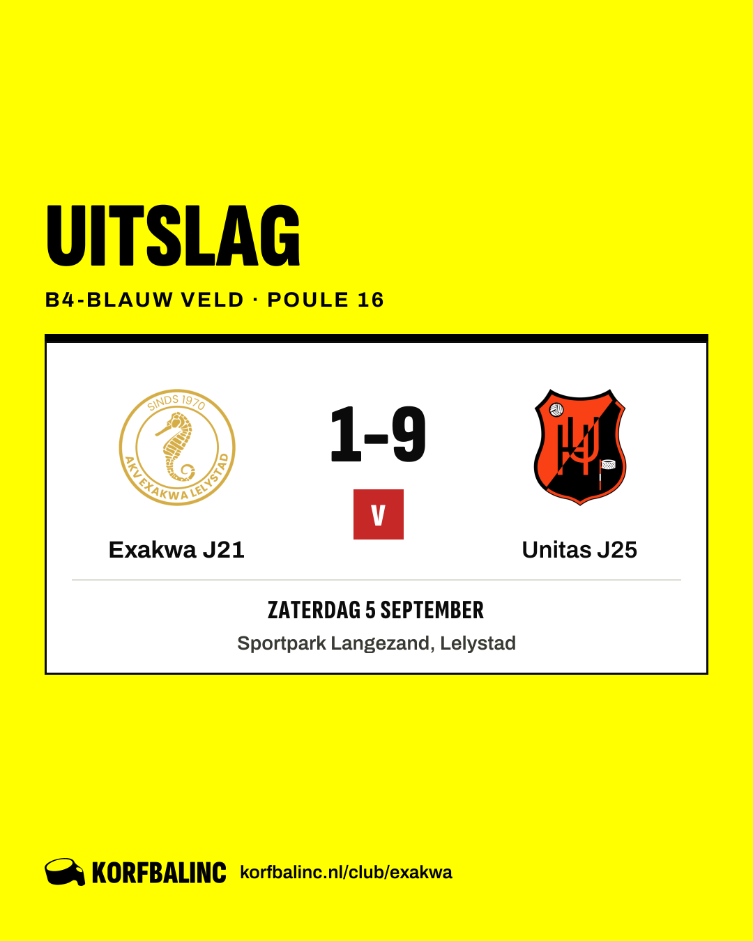 Exakwa J21 - Unitas J25