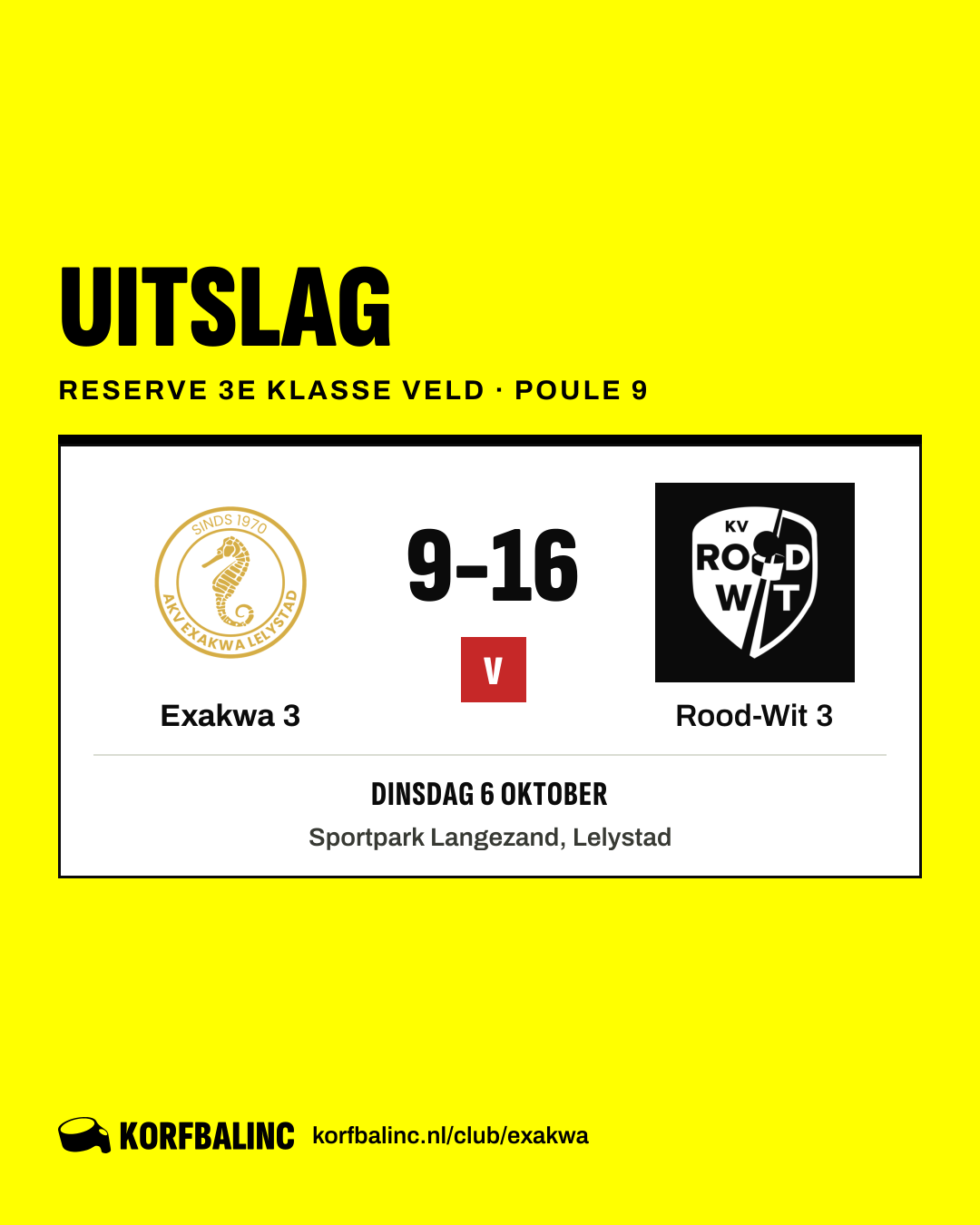 Exakwa 3 - Rood-Wit 3