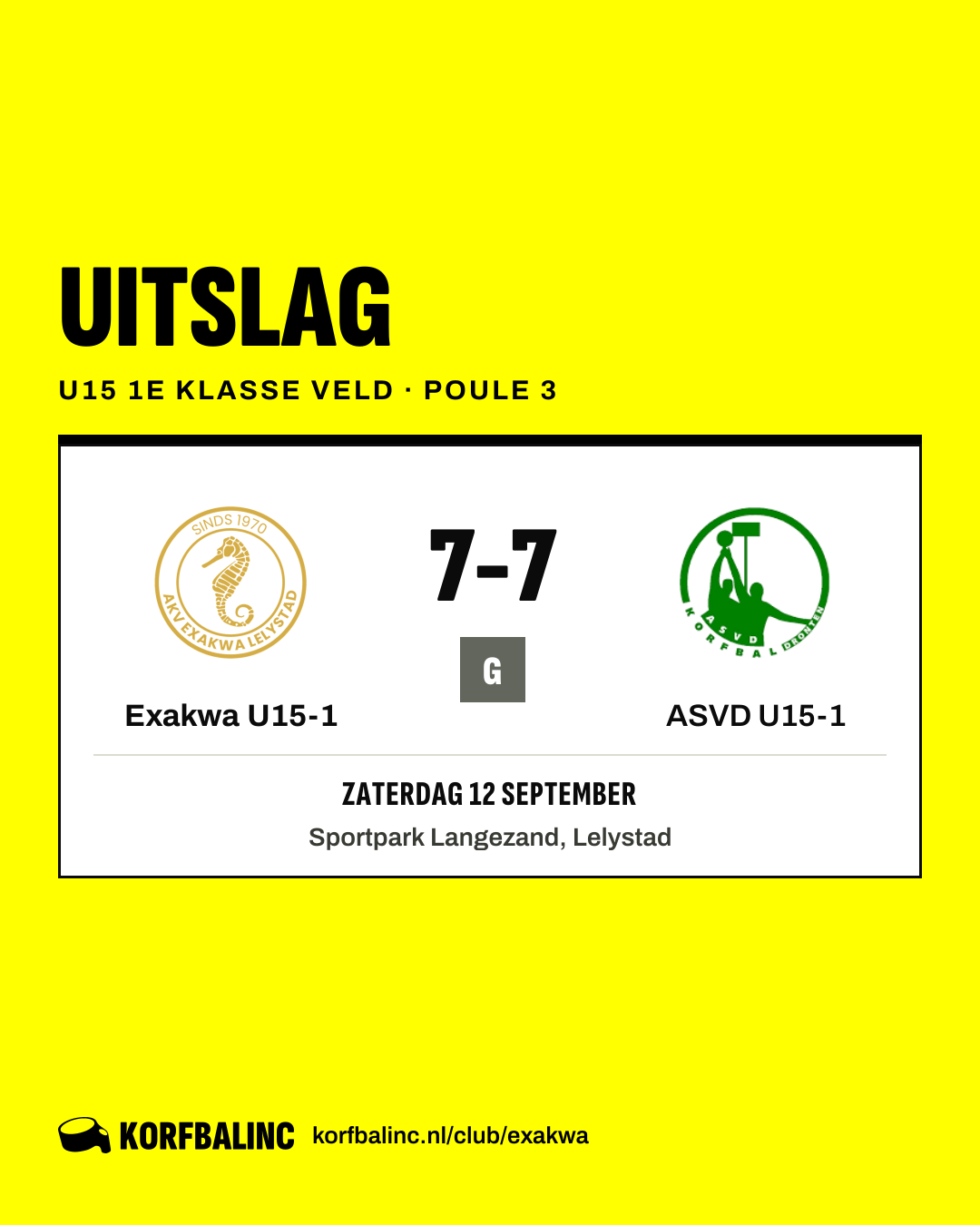 Exakwa U15-1 - ASVD U15-1