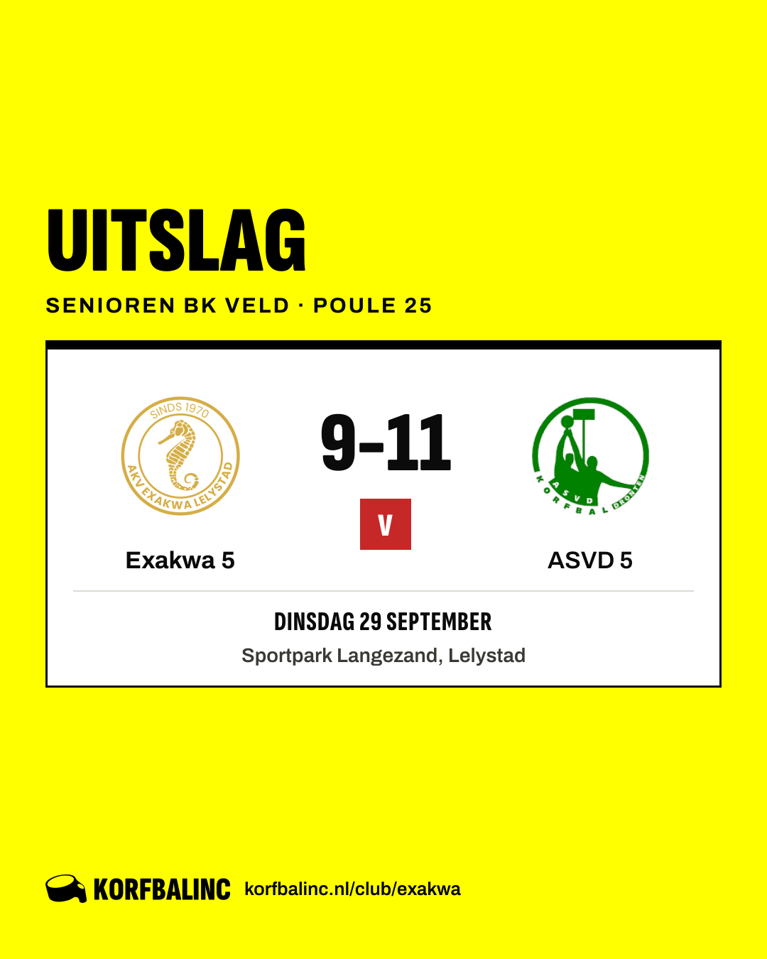 Exakwa 5 - ASVD 5