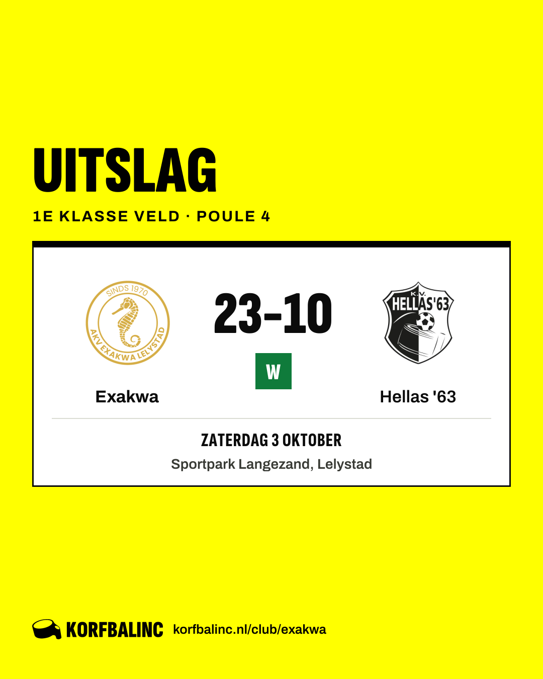 Exakwa - Hellas '63