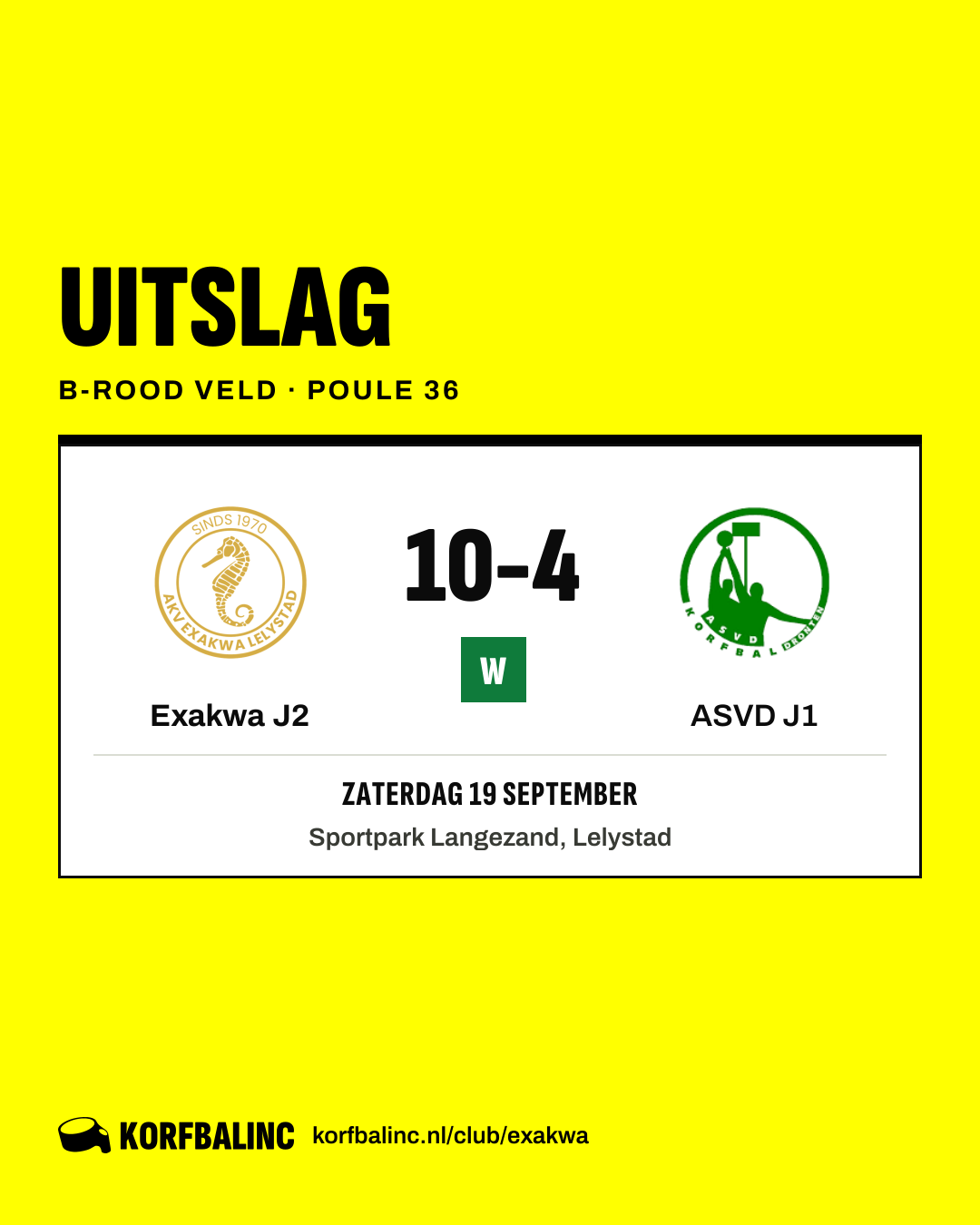 Exakwa J2 - ASVD J1