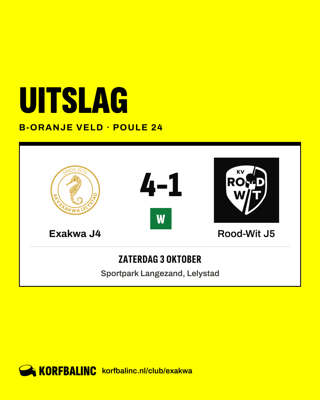 Exakwa J4 - Rood-Wit J5