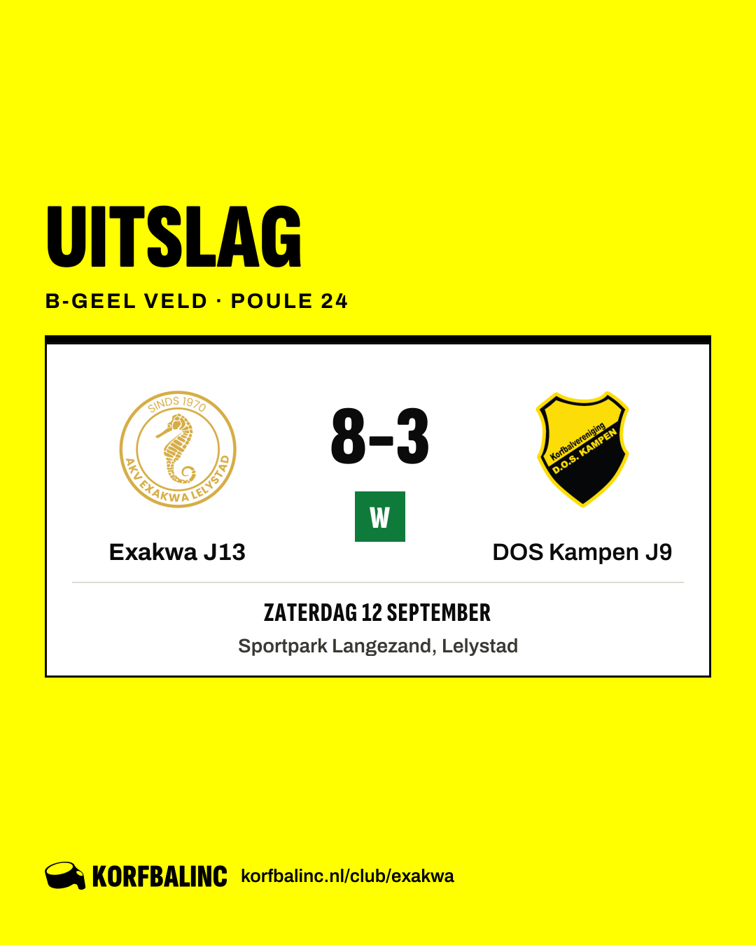 Exakwa J13 - DOS Kampen J9