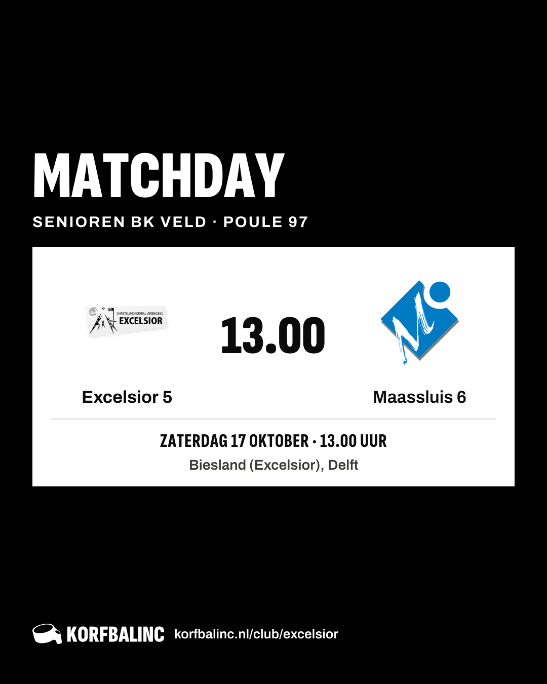 Excelsior 5 - Maassluis 6