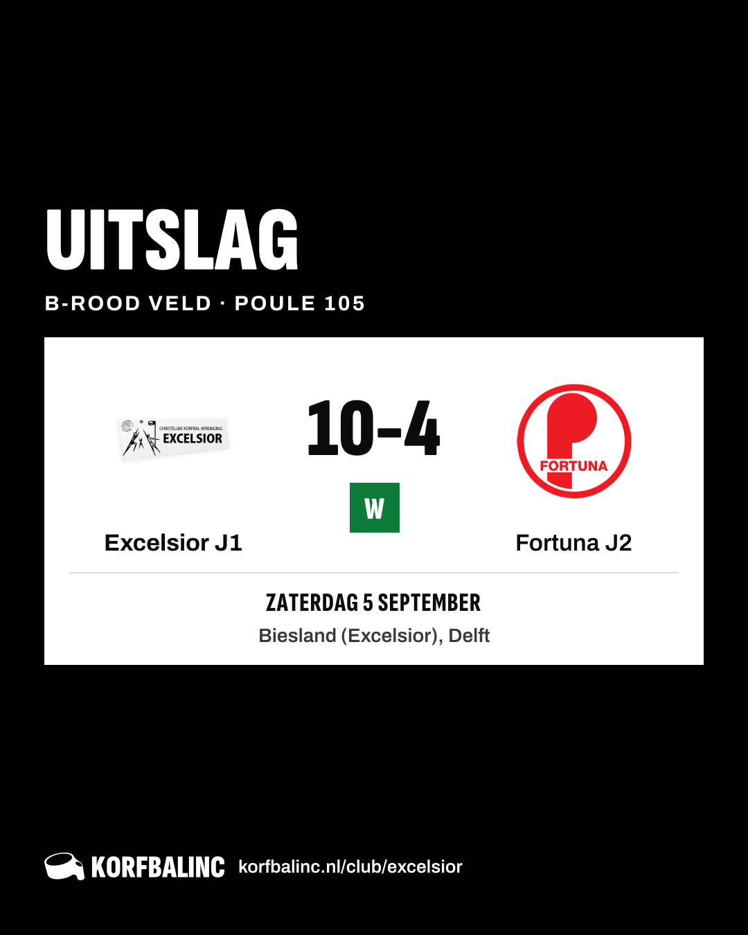 Excelsior J1 - Fortuna J2