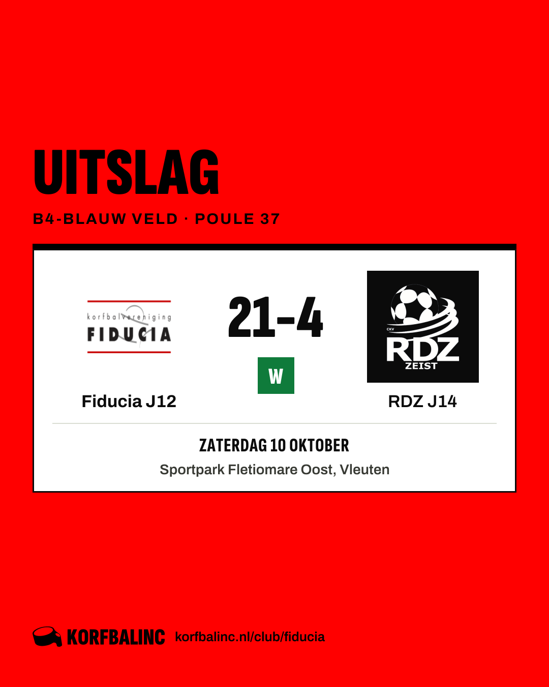Fiducia J12 - RDZ J14